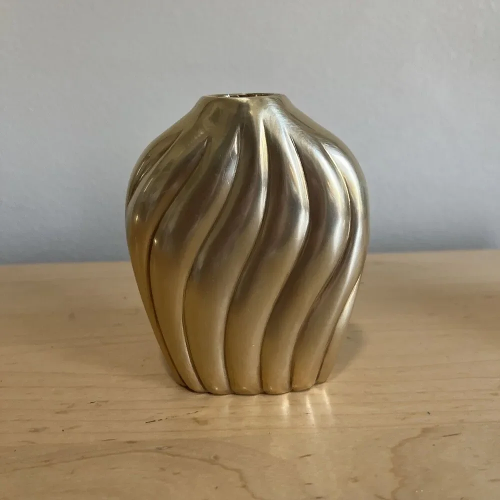 Vintage Brass Candlestick Holders Set of 3